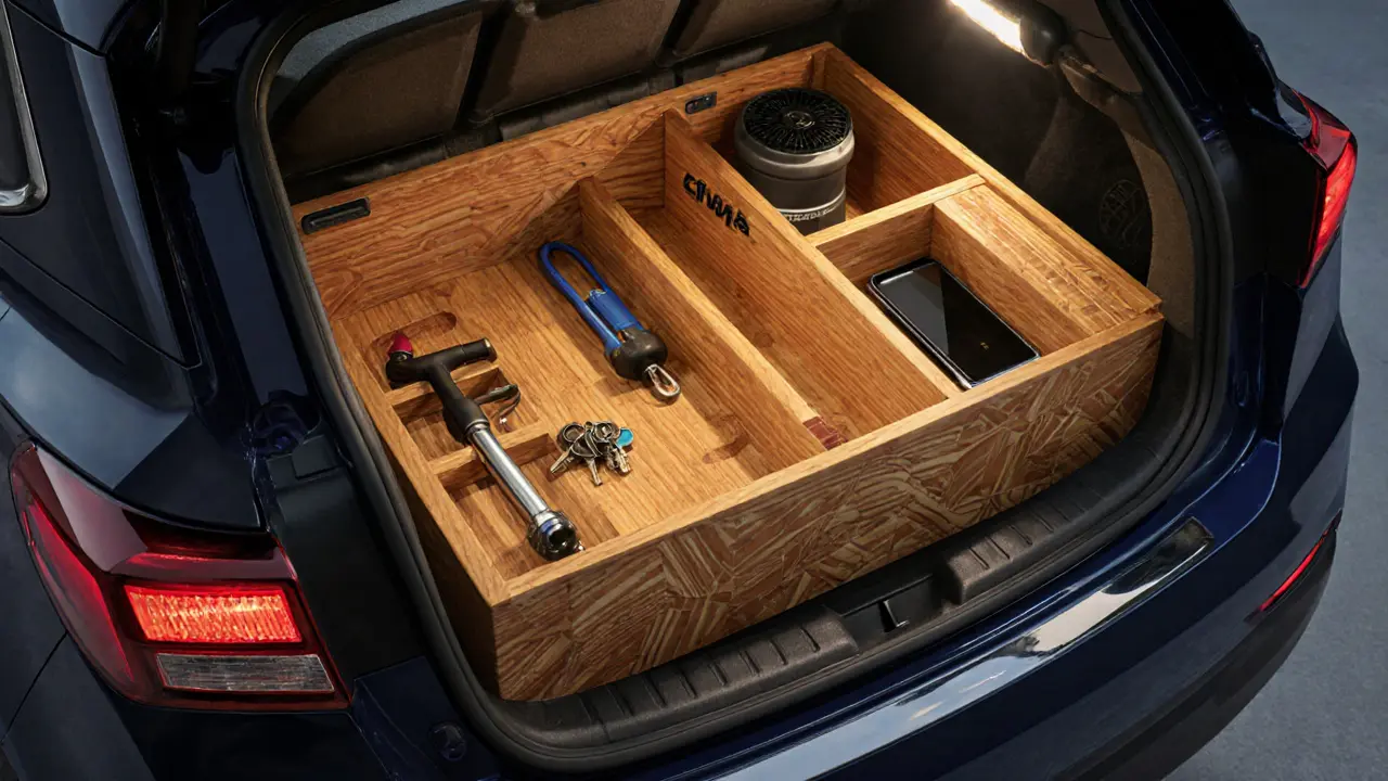 Самодельные органайзеры для мелочей в салоне автомобиля: как сделать практично и безопасно