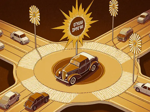 Круговое движение: правила въезда, съезда и перестроений