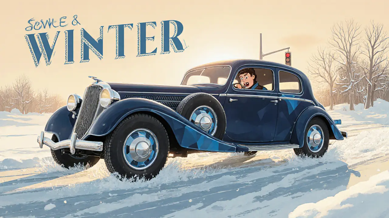 Зимнее вождение для начинающих: как правильно тормозить и разгоняться на льду