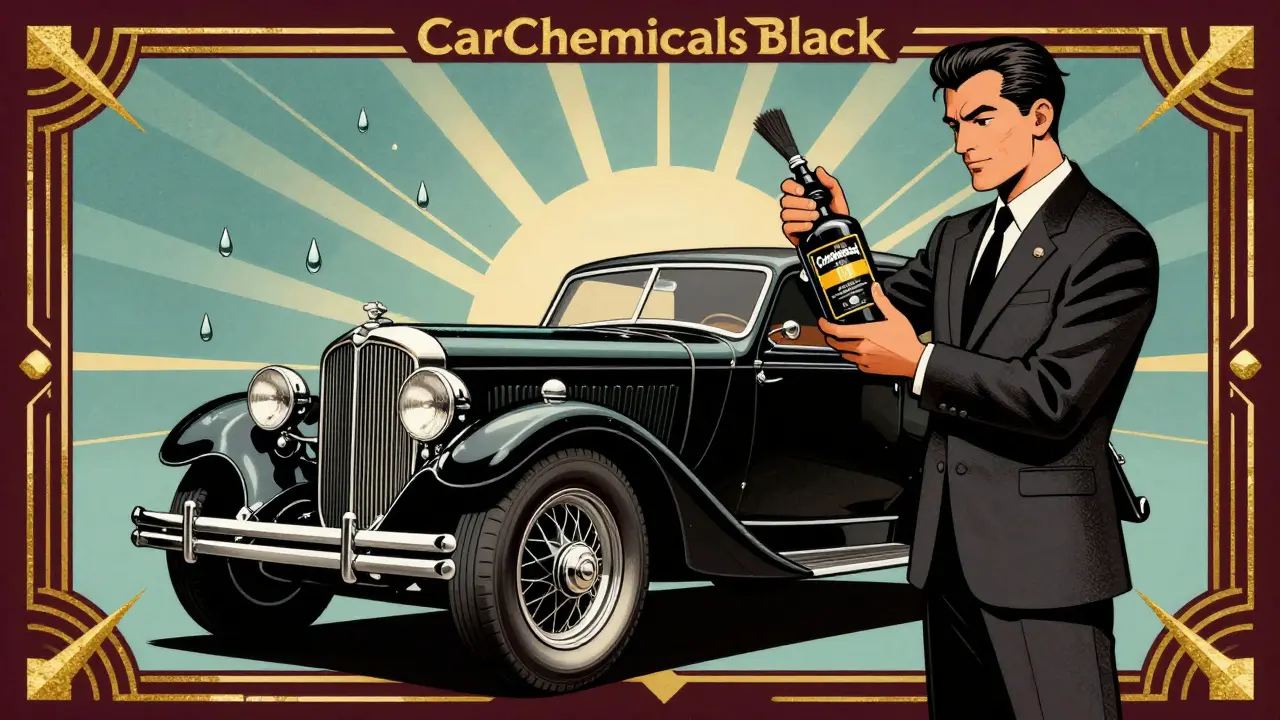 Чернители шин и пластика: как выбрать и правильно нанести для насыщенного черного цвета