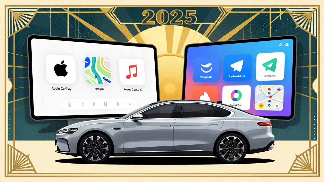 Сравнение Apple CarPlay и Android Auto: какая система лучше в популярных моделях автомобилей 2025 года