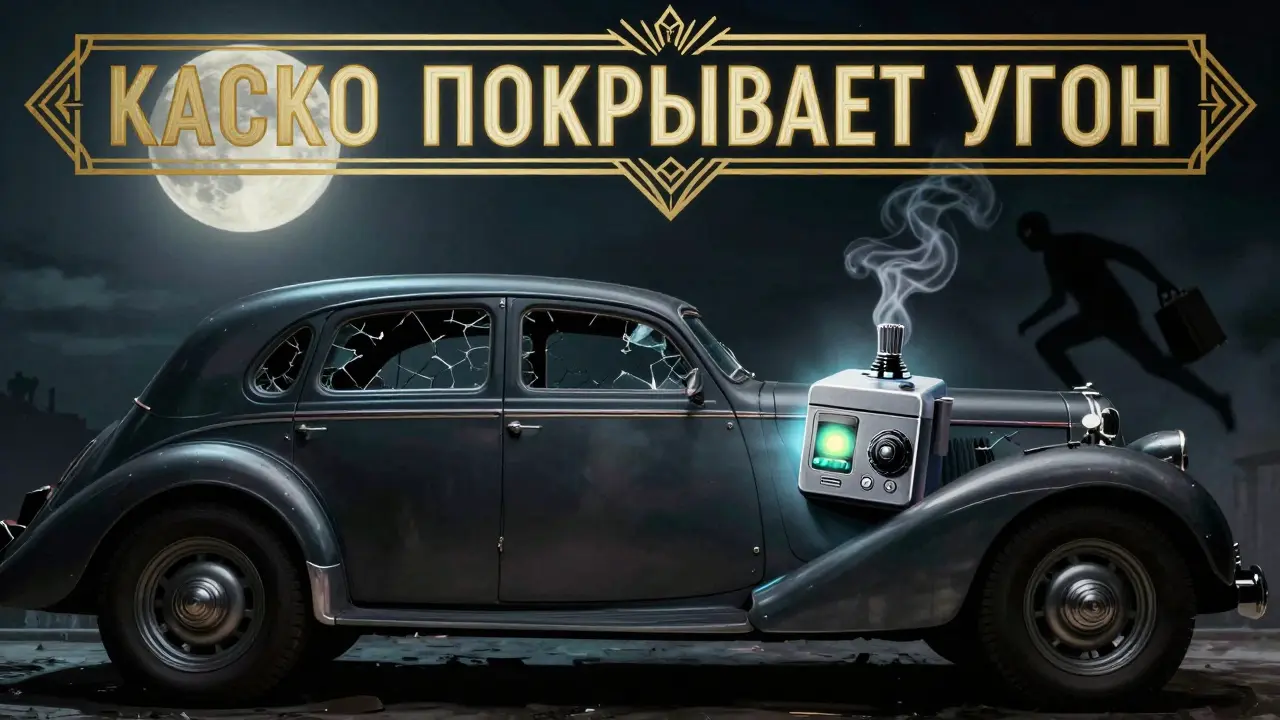 Что покрывает КАСКО: угон, тотал, стекла, хулиганство - полный разбор условий