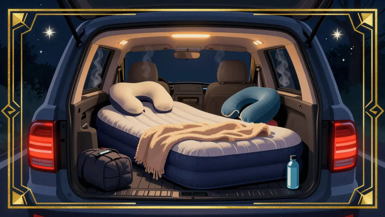 Ночевка в автомобиле: как спать комфортно и безопасно во время автопутешествия