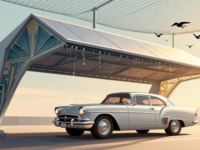 Стоянка под открытым небом: как защитить машину от дождя, снега и птичьего помета