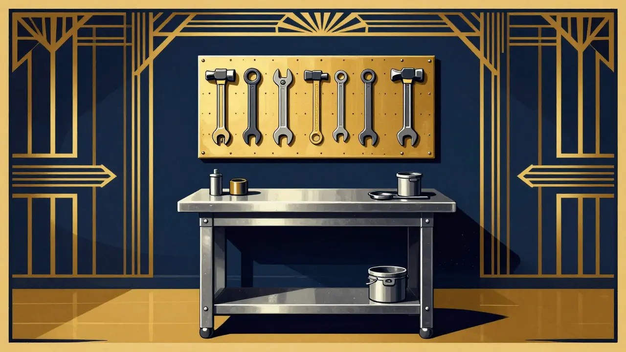 Обустройство гаража: рабочее место, верстак и хранение инструментов