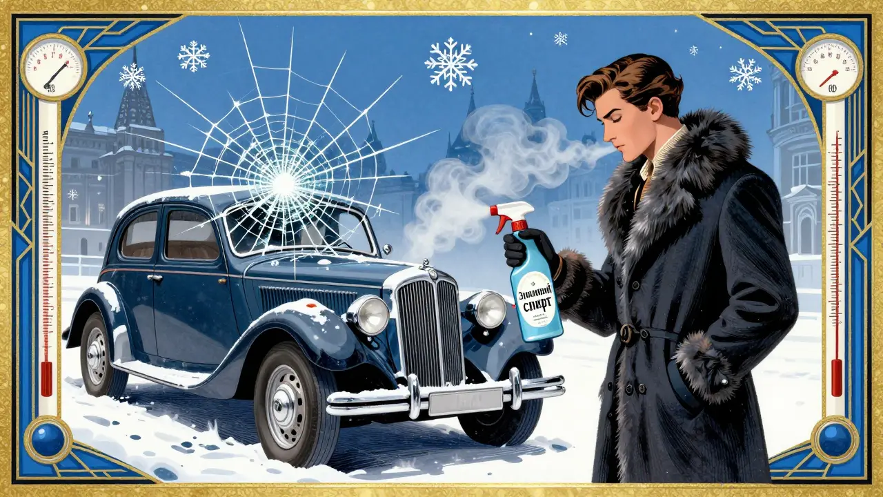 Размораживание лобового стекла: быстрые и безопасные способы без трещин