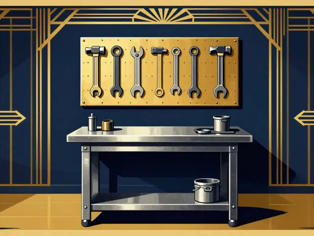 Обустройство гаража: рабочее место, верстак и хранение инструментов