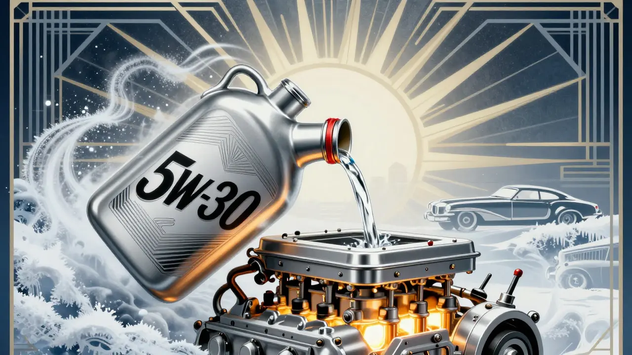 Вязкость 5W-30 и 5W-40: чем отличаются и что лить в двигатель