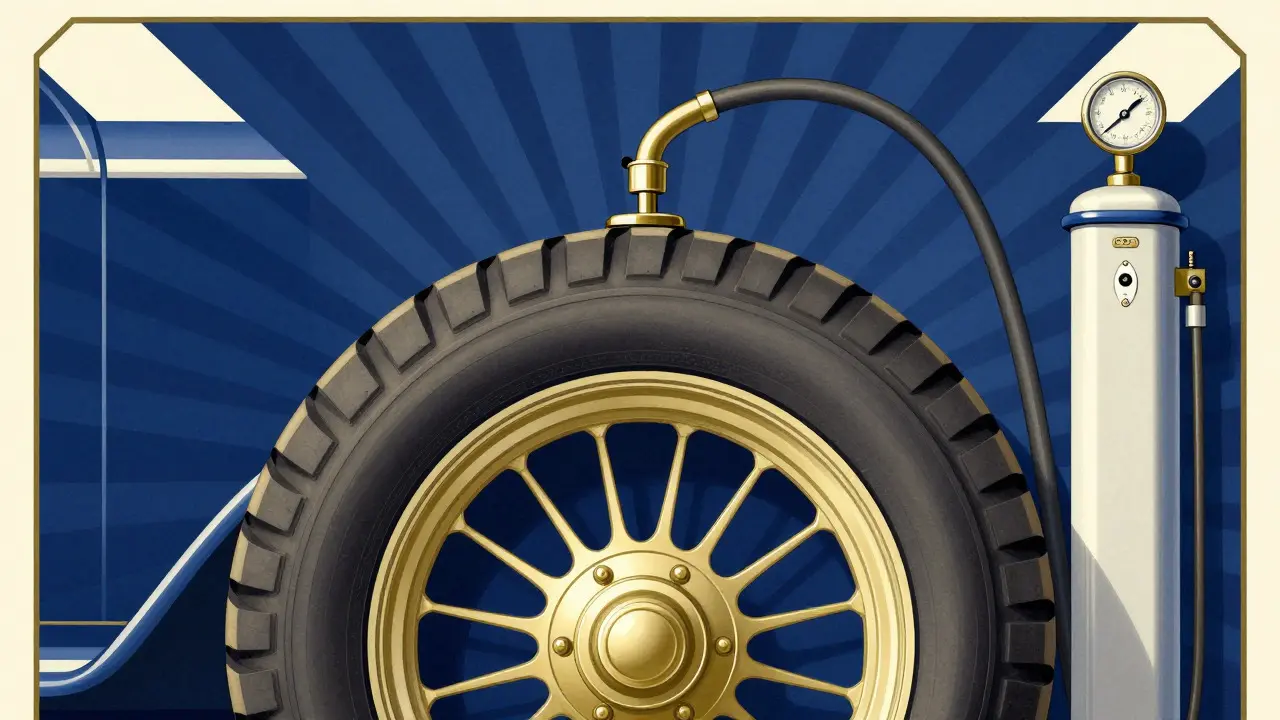 Давление в шинах: нормы, TPMS и влияние на расход топлива